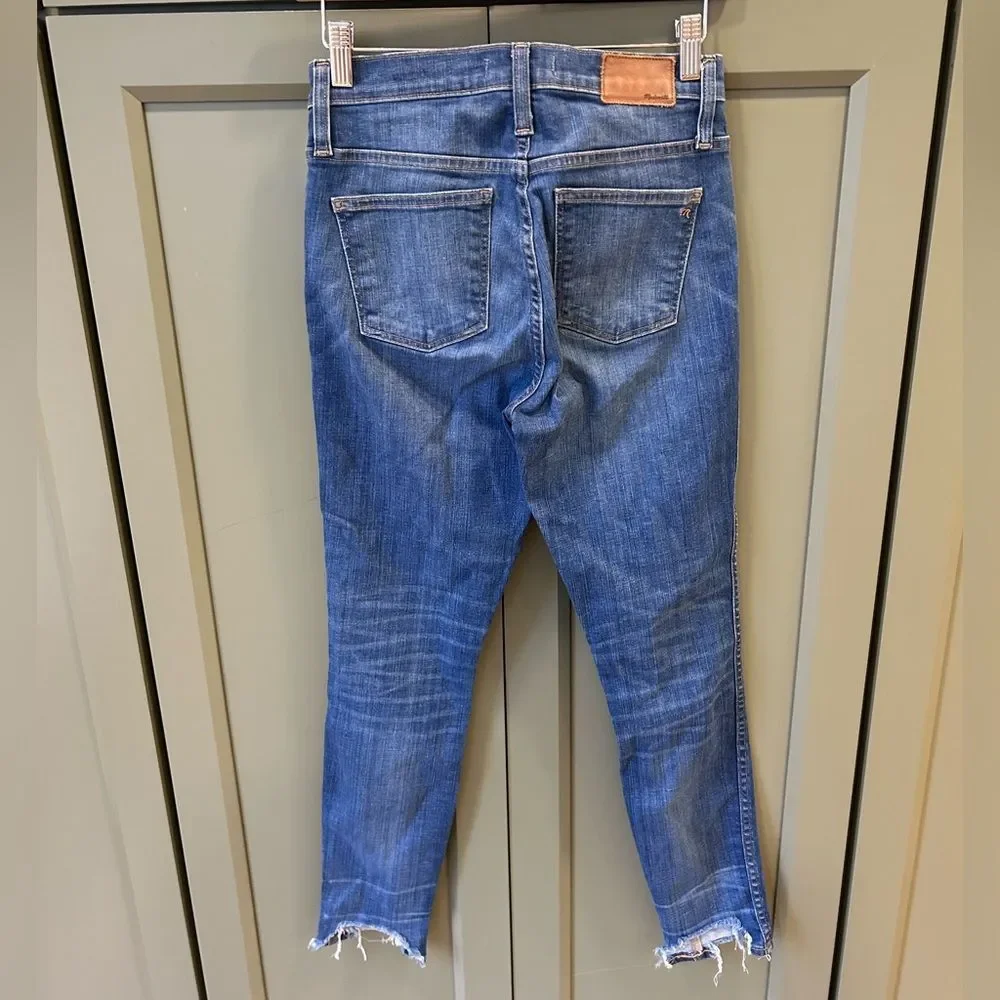 Madewell 10” High Riser Skinny Skinny Button Fly Jeans